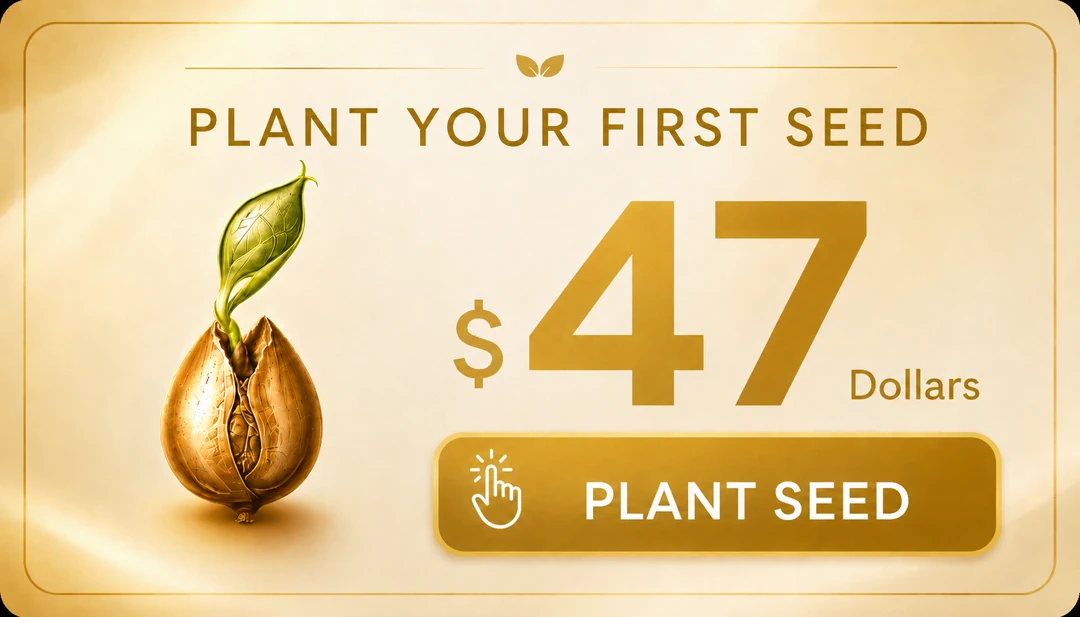 Plant Your First Seed - $47